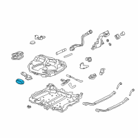 OEM 1998 Honda Civic Gasket, Base Diagram - 17574-SV1-L01