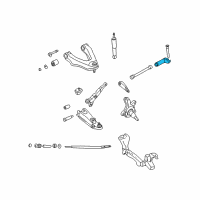 OEM 2000 Nissan Frontier Arm Assy-Anchor, Front Suspension LH Diagram - 54211-3S510