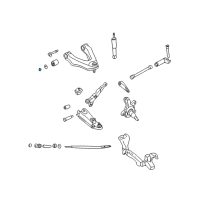 OEM 2002 Nissan Xterra Nut-Self Lock Diagram - 08912-9441A