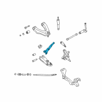 OEM 1999 Nissan Frontier Arm-Knuckle, RH Diagram - 40052-3S600