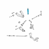 OEM 2002 Nissan Frontier ABSORBER Kit - Shock, Front Diagram - 56110-1Z625