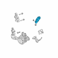OEM 2011 Ram 1500 Bracket-Transmission Mount Diagram - 55366619AH