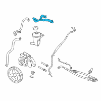 OEM 2009 Ford F-150 Upper Hose & Tube Diagram - BL1Z-3A713-B