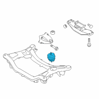 OEM Hyundai Genesis Insulator-Hydraulic Diagram - 21812-3M000