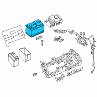 OEM 2021 Jeep Gladiator BATTERY-STORAGE Diagram - 56029758AB