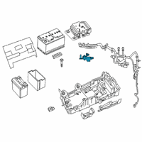 OEM 2018 Jeep Wrangler Sensor-Battery Diagram - 68289207AC