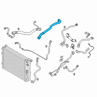 OEM 2020 BMW Z4 HOSE, RADIATOR Diagram - 17-12-8-654-804