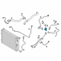 OEM BMW 330i xDrive SWITCH VALVE Diagram - 11-51-8-689-694