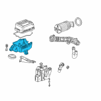 OEM Acura Integra Housing, Air Cleaner Diagram - 17241-P72-000