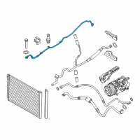 OEM 2016 BMW 640i Gran Coupe Pressure Pipe Diagram - 64-53-9-231-047