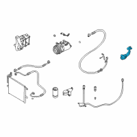 OEM 2002 BMW M3 Double Pipe Diagram - 64-53-6-908-907
