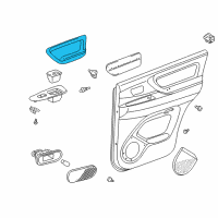 OEM 2004 Lexus LX470 Rear Armrest Assembly, Left Diagram - 74260-60022-B2