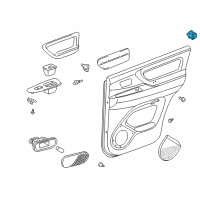 OEM 2002 Lexus LX470 Switch Assy, Power Window Regulator Diagram - 84810-60040