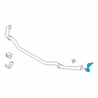 OEM 2013 Infiniti M56 Rod Assy-Connecting, Stabilizer Diagram - 54668-JK53D