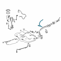 OEM Toyota Vent Tube Diagram - 77226-06160