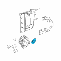 OEM 2006 Hummer H2 Flasher Diagram - 10383321