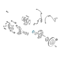 OEM Hyundai Ring-Snap Diagram - 51718-07000