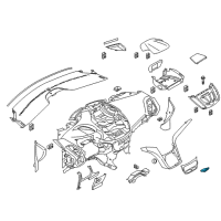 OEM 2015 Ford Focus Holder Diagram - BM5Z-00817-AA
