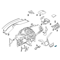 OEM Ford Focus Holder Diagram - BM5Z-00817-AA