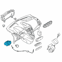 OEM 2020 Ford Transit Connect Headlamp Switch Diagram - KT1Z-11654-D