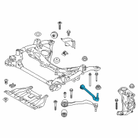 OEM 2016 BMW 330e Right Wishbone Diagram - 31-12-6-852-992