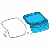 OEM 2022 Toyota Prius Prime Lift Gate Diagram - 67005-47911
