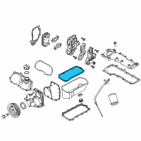 OEM Ram ProMaster 2500 Gasket-Oil Pan Diagram - 68345957AA