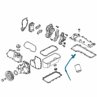 OEM 2014 Ram ProMaster 1500 Indicator-Engine Oil Level Diagram - 68099640AA