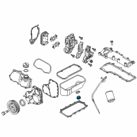 OEM 2015 Ram ProMaster 1500 Drain Plug Diagram - 68094567AA