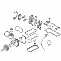 OEM Ram ProMaster 3500 Bolt-HEXAGON FLANGE Head Diagram - 6107142AA