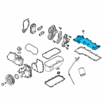 OEM 2017 Ram ProMaster 3500 Plenum-Intake Manifold Diagram - 68226946AA