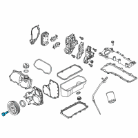 OEM 2016 Ram ProMaster 2500 Bolt-HEXAGON FLANGE Head Diagram - 68133287AA