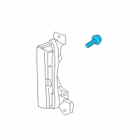 OEM Nissan Leaf Screw Hex Diagram - 08146-6165H