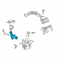 OEM Acura Tube Set B, Air In. Diagram - 17250-RL5-A00