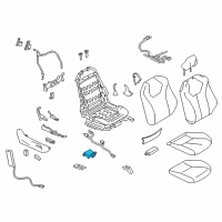 OEM 2017 Infiniti Q60 Controller Assembly-OCCUPANT Sensor Diagram - 98856-6HN0A