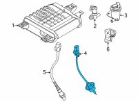 OEM 2021 Kia Sorento Oxygen Sensor Assembly Diagram - 392102S200