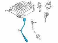 OEM 2021 Kia Sorento Sensor Assembly-Oxygen Diagram - 392102S101