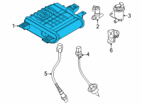 OEM Hyundai Santa Cruz CANISTER ASSY Diagram - 31420-K5000