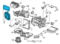 OEM Chevrolet Seal Kit Diagram - 84910810
