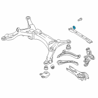 OEM Ford Freestyle Track Bar Cam Diagram - 5F9Z-5K751-AA