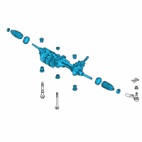 OEM 2019 Lexus LS500 Electric Gear Assembly Diagram - 44250-50530