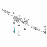 OEM 2019 Lexus LS500h Bolt, W/Washer Diagram - 90119-12442
