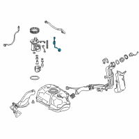 OEM 2014 Toyota Prius C Fuel Gauge Sending Unit Diagram - 83320-52280