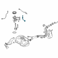 OEM 2013 Toyota Prius C Fuel Gauge Sending Unit Diagram - 83320-52280