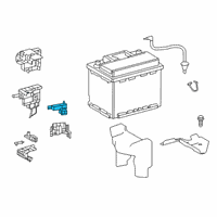 OEM Toyota Camry Sensor Diagram - 28850-0P020