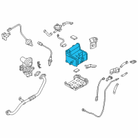 OEM Kia Niro Canister Assembly Diagram - 31420G2500