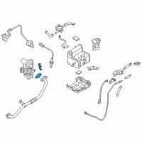 OEM Hyundai Gasket-EGR Pipe Diagram - 28492-2E900