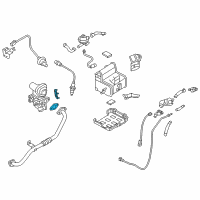 OEM 2022 Hyundai Elantra Gasket-EGR Pipe Diagram - 28492-2E900