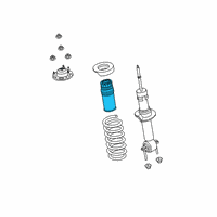 OEM Ford Bearing Diagram - KB3Z-18198-A