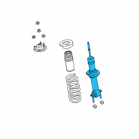 OEM Ford Ranger Shock Diagram - KB3Z-18124-C